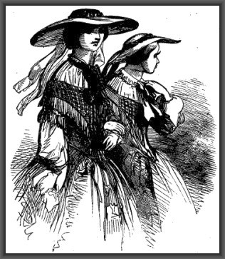 straw hats for promenade.