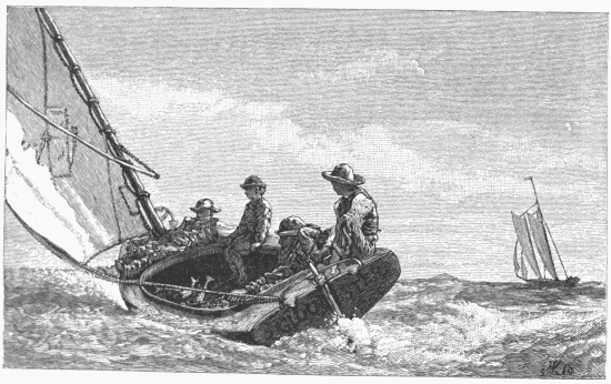 SAIL-BOAT.—[WINSLOW HOMER.]