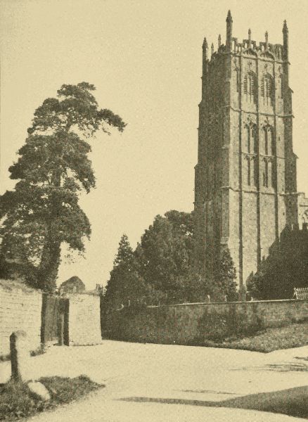 TOWER OF CHIPPING CAMPDEN CHURCH