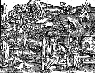 Fig. 32.—La prparation du moretum