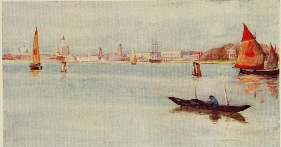 VENICE FROM THE LIDO.