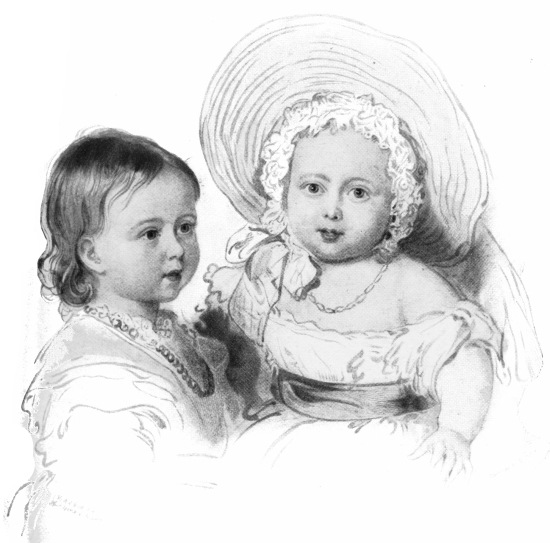THE PRINCE OF WALES AND THE PRINCESS ROYAL

PAINTED BY COMMAND OF THE QUEEN