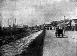 Straße in Kobe.