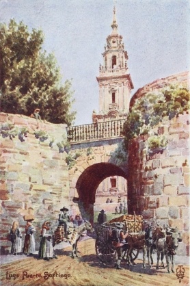 LUGO

The Santiago Gate.
