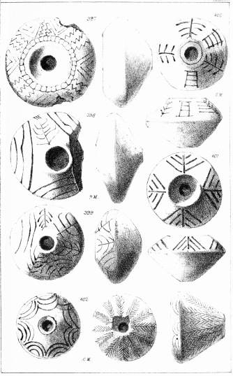 SPECIMENS OF WHORLS, &c. DUG UP AT TROY