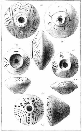 SPECIMENS OF WHORLS, &c. DUG UP AT TROY