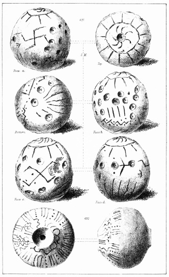 SPECIMENS OF WHORLS, &c. DUG UP AT TROY