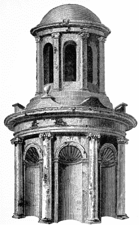SPECIMEN OF ROMAN ARCHITECTURE.

(The Castellum of Q. Sertorius at Evora.)