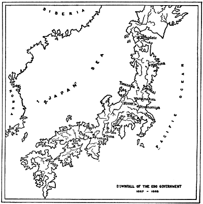 DOWNFALL OF THE EDO GOVERNMENT
1867-1868