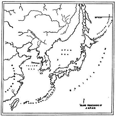 ISLAND POSSESSIONS OF
JAPAN