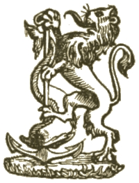 Rampant Lion Decoration