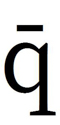 LATIN SMALL LETTER
 Q WITH MACRON