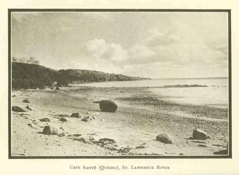 Cape Sant (Quebec), St. Lawrence River